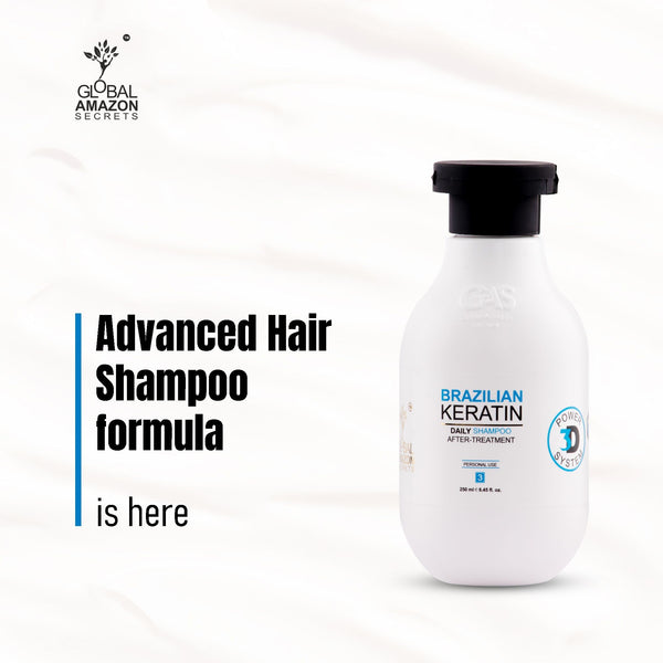 Brazilian Keratin Daily Shampoo 1 L — Shampoo + Conditioner (Duo)