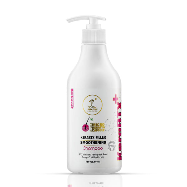 KeraBTX+ Filler Smoothening Shampoo 500 ml — Shampoo + Masque (Duo)
