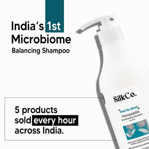 Root Reboot Nanoplastia Shampoo with Mushroom Extract 500 ml — Shampoo + Mask (Duo)