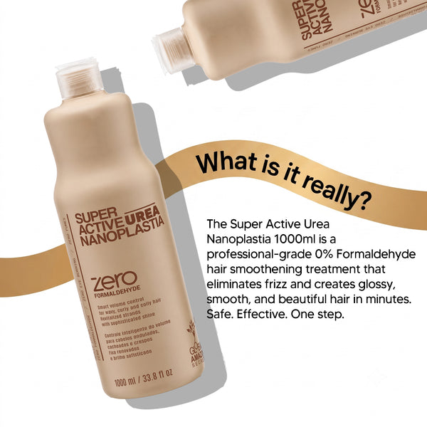 Super Active Urea Nanoplastia Treatment — Zero Formaldehyde 1 L