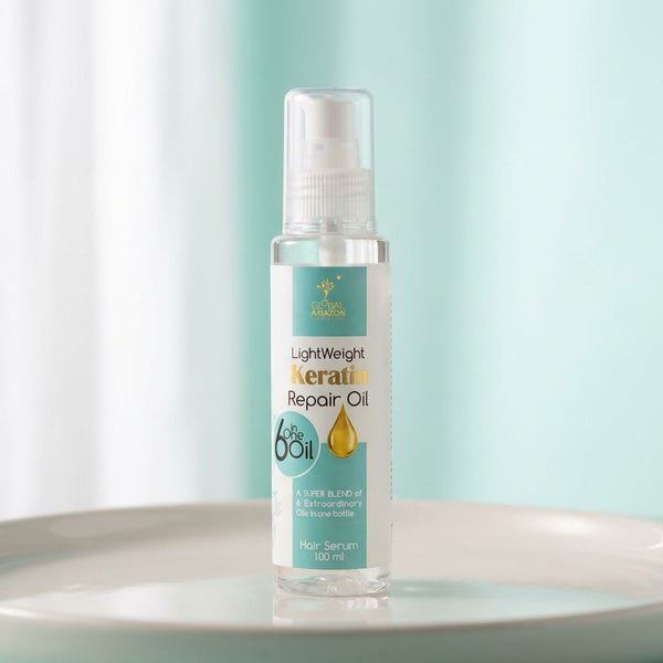 LightWeight Keratin Repair Oil — 6-in-1 Hair Serum 100 ml